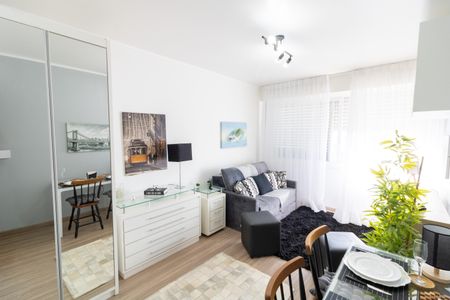 Studio para alugar com 26m², 1 quarto e sem vagaSala/Quarto