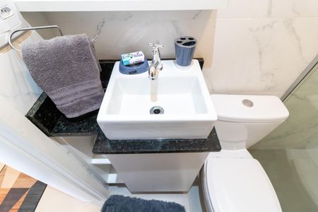 Studio para alugar com 26m², 1 quarto e sem vagaBanheiro