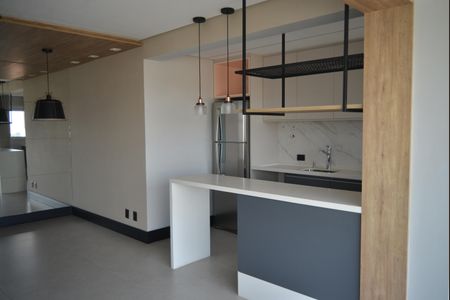 Sala de apartamento para alugar com 2 quartos, 62m² em Vila Apiai, Santo André