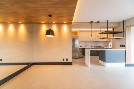 Sala de apartamento para alugar com 2 quartos, 62m² em Vila Apiai, Santo André