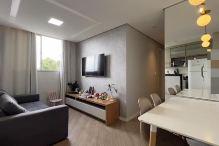 Sala de apartamento para alugar com 2 quartos, 47m² em Vila Bremen, Guarulhos