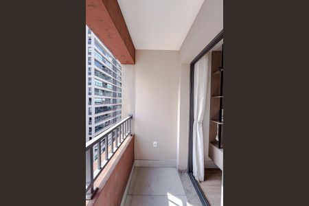 Studio para alugar com 34m², 1 quarto e sem vagaVaranda