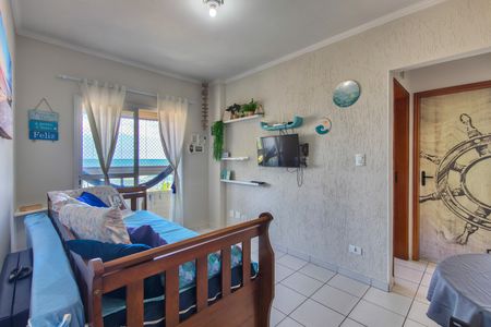 Sala de apartamento para alugar com 1 quarto, 36m² em Real, Praia Grande