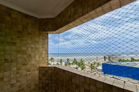 Varanda de apartamento para alugar com 1 quarto, 48m² em Nova Mirim, Praia Grande