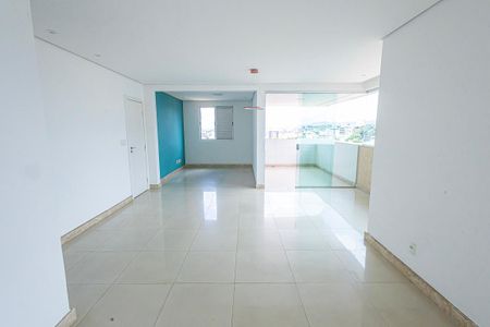 sala de apartamento para alugar com 3 quartos, 90m² em Liberdade, Belo Horizonte