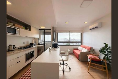 Sala  de apartamento para alugar com 1 quarto, 44m² em Passo d’Areia, Porto Alegre