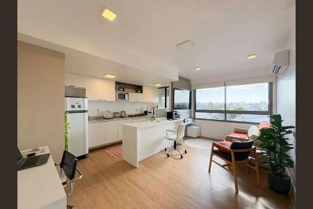 Sala  de apartamento para alugar com 1 quarto, 44m² em Passo d’Areia, Porto Alegre