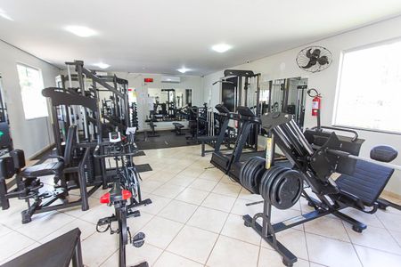 Apartamento para alugar com 55m², 2 quartos e 1 vaga Apartamento para alugar com 55m², 2 quartos e 1 vagaÁrea Comum - Academia