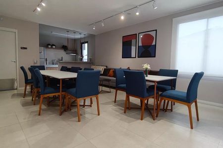 Apartamento para alugar com 34m², 2 quartos e sem vagaÁrea comum - Salão de festas