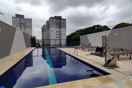 Apartamento para alugar com 34m², 2 quartos e sem vagaÁrea comum - Piscina