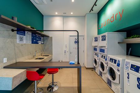 Apartamento para alugar com 24m², 1 quarto e sem vagaÁrea comum - Lavanderia