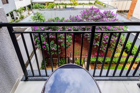 Studio - Varanda de apartamento para alugar com 1 quarto, 24m² em Pompeia, São Paulo