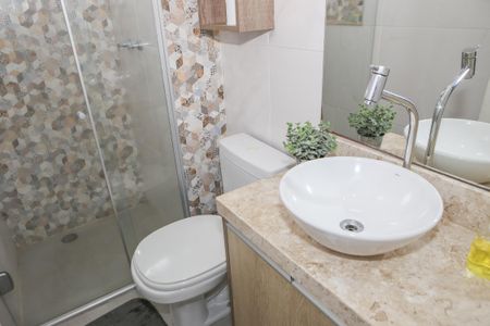 Apartamento para alugar com 68m², 3 quartos e 1 vagaBanheiro da Suíte