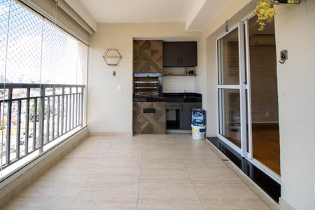 Varanda gourmet de apartamento para alugar com 3 quartos, 103m² em Jardim Monte Kemel, São Paulo