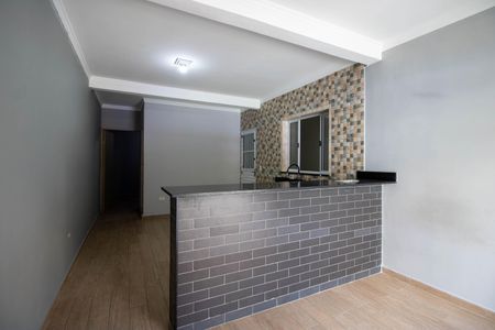 Sala/Cozinha  de casa para alugar com 1 quarto, 50m² em Vila Morse, São Paulo