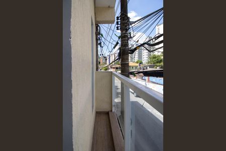 Varanda da Sala de casa para alugar com 1 quarto, 50m² em Vila Morse, São Paulo