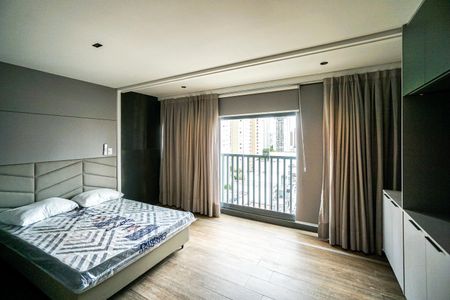 Sala quarto e cozinha de kitnet/studio para alugar com 1 quarto, 36m² em Vila Gomes Cardim, São Paulo