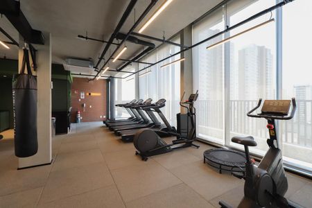 Studio para alugar com 30m², 1 quarto e sem vaga Studio para alugar com 30m², 1 quarto e sem vagaÁrea comum - Academia