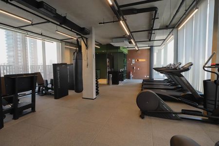 Studio para alugar com 30m², 1 quarto e sem vaga Studio para alugar com 30m², 1 quarto e sem vagaÁrea comum - Academia