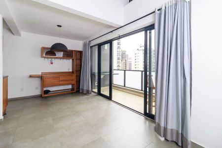 Apartamento à venda com 58m², 1 quarto e 2 vagasSala