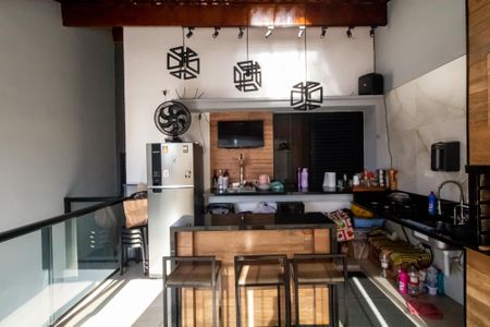 Casa para alugar com 72m², 2 quartos e 1 vagaÁrea gourmet