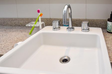 Apartamento à venda com 70m², 2 quartos e 2 vagasbanheiro quarto 1