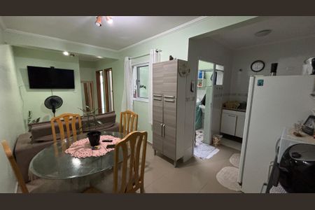 Sala - Sala de Jantar de apartamento à venda com 2 quartos, 48m² em Jardim Europa, Santo André