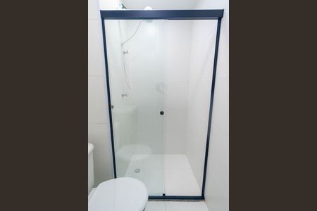 Banheiro da Suíte de apartamento para alugar com 1 quarto, 24m² em Jardim Floresta, São Paulo