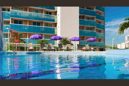 Studio para alugar com 45m², 1 quarto e sem vaga Studio para alugar com 45m², 1 quarto e sem vagaÁrea comum - Piscina