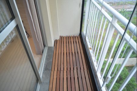 Varanda da Sala de apartamento para alugar com 3 quartos, 67m² em Vila Homero Thon, Santo André