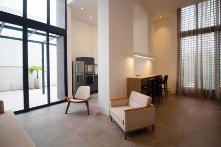 Apartamento para alugar com 34m², 1 quarto e 1 vaga