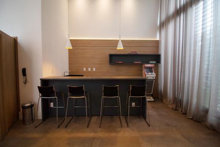 Apartamento para alugar com 34m², 1 quarto e 1 vaga