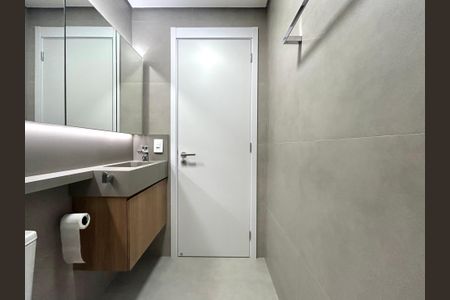 Banheiro Social de apartamento para alugar com 1 quarto, 66m² em Trindade, Florianópolis