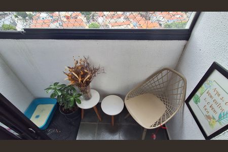 Varanda de apartamento à venda com 3 quartos, 68m² em Rudge Ramos, São Bernardo do Campo