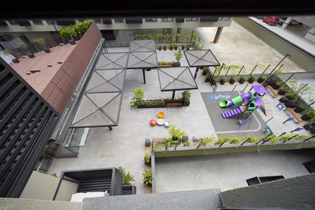 Vista área comum de kitnet/studio para alugar com 1 quarto, 66m² em Trindade, Florianópolis