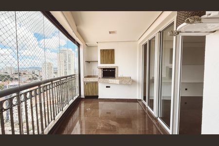 Varanda da Sala de apartamento à venda com 3 quartos, 126m² em Santa Teresinha, São Paulo