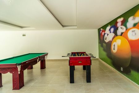 Apartamento à venda com 46m², 2 quartos e 1 vagaSalão de jogos
