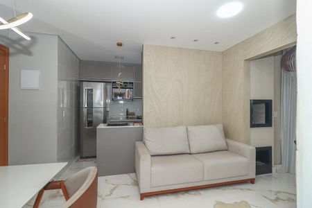 Sala de apartamento à venda com 2 quartos, 46m² em Santa Fe, Porto Alegre