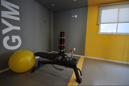 Apartamento para alugar com 35m², 2 quartos e sem vagaÁrea comum - Academia