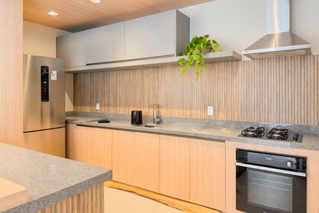 Apartamento à venda com 28m², 1 quarto e sem vagaSalão de Festas