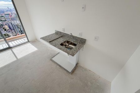 Apartamento à venda com 28m², 1 quarto e sem vagaCozinha e Área de Serviço