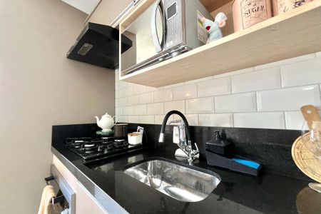 Apartamento à venda com 34m², 1 quarto e sem vagaCozinha