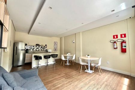 Apartamento à venda com 34m², 1 quarto e sem vagaÁrea comum - Salão de festas