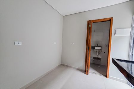 Sala e Cozinha de apartamento para alugar com 1 quarto, 17m² em Parque Jaçatuba, Santo André