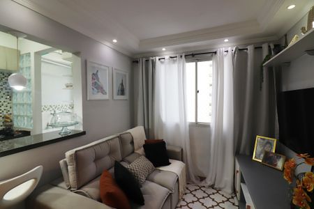 Sala  de apartamento para alugar com 2 quartos, 55m² em Planalto, São Bernardo do Campo