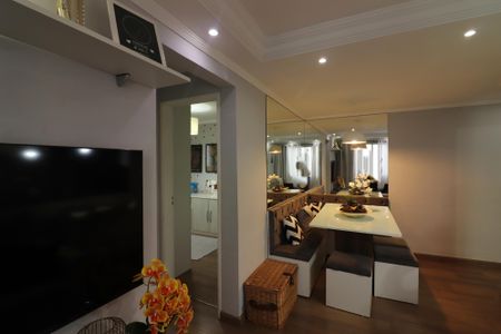 Sala  de apartamento para alugar com 2 quartos, 55m² em Planalto, São Bernardo do Campo