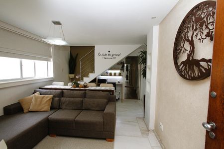 Sala de apartamento à venda com 4 quartos, 179m² em Jardim America, Belo Horizonte