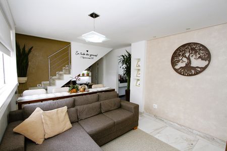 Sala de apartamento à venda com 4 quartos, 179m² em Jardim America, Belo Horizonte