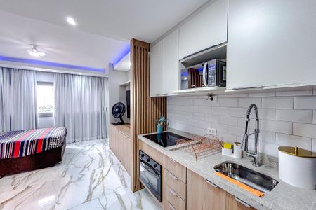 Studio para alugar com 28m², 1 quarto e sem vagaCozinha