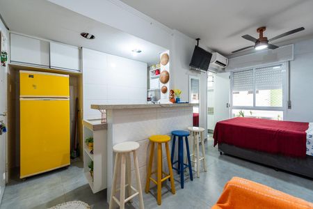 Apartamento para alugar com 1 quarto, 35m² em Aparecida, Santos